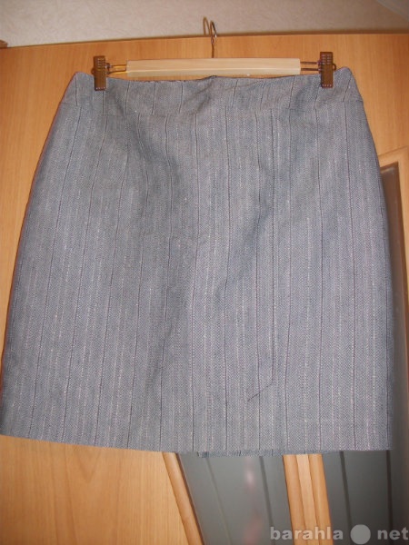 Продам: Льняная серая юбка