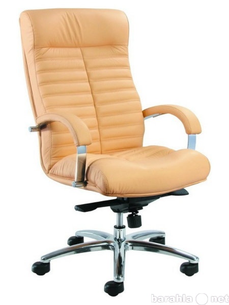 Продам: Кожаное кресло Орион хром