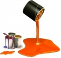 Продам: краска НЦ-132 оранжевая,коричневая