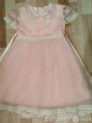 Продам: нарядное детское платье на 5 лет розовое