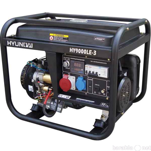 Продам: бензиновый генератор Hyundai HY9000LE-3