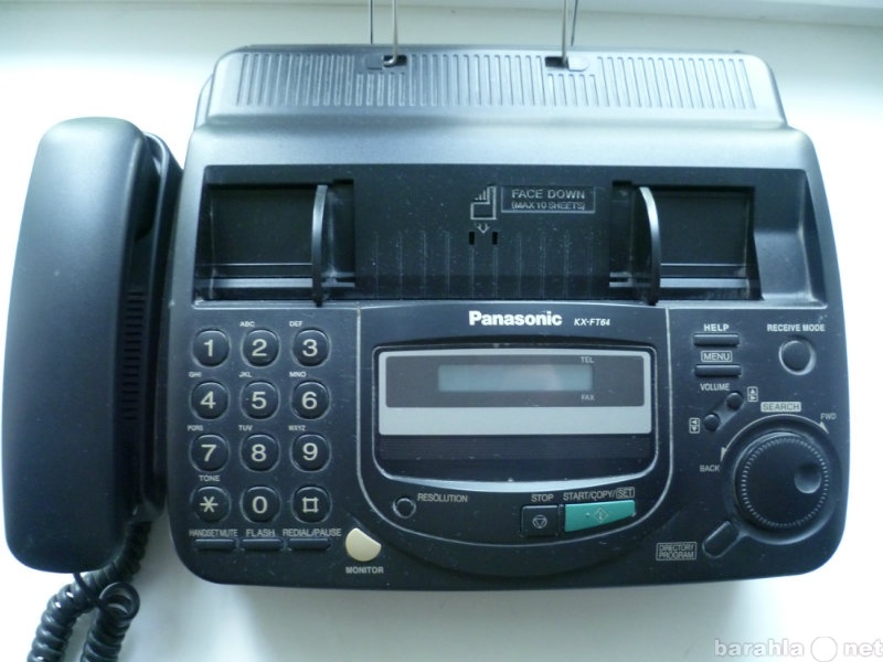 Продам: Факс Panasonic KX-FT64RU