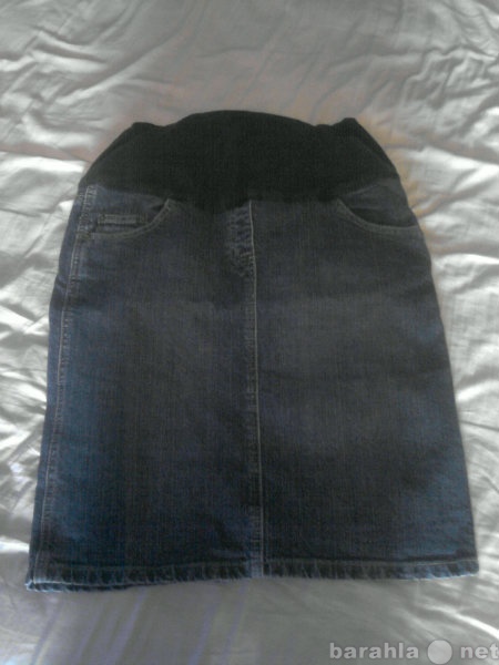Продам: Продам джинсовую юбку для беременных