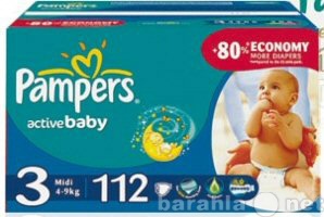 Продам: Памперсы Pampers Active baby