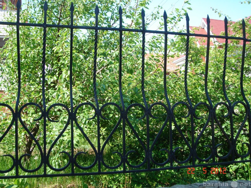 Продам: Забор и ворота кованые