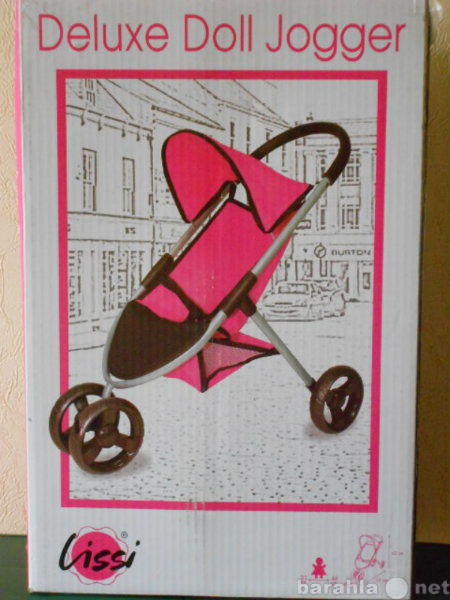 Продам: НОВАЯ трёхколёсная коляска для кукол