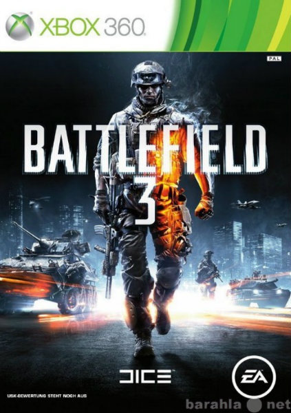 Продам: Battlefield 3 на Xbox 360 лицензия