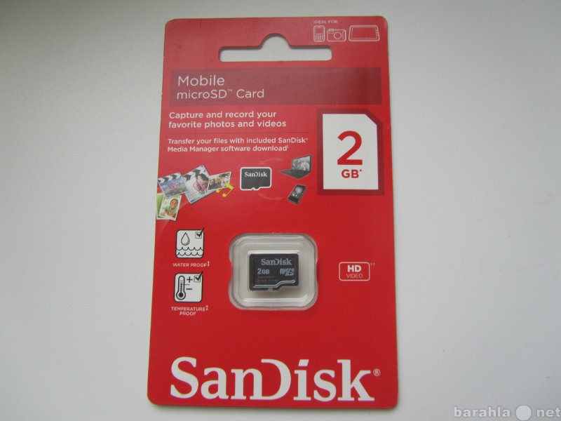 Продам: Флешка MicroSD / SD 2 Gb