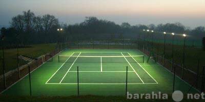 Продам: Освещение теннисного корта