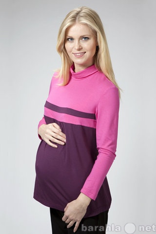 Продам: Блуза-водолазка розовая для беременных.