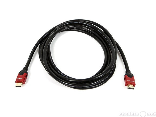 Продам: HDMI кабель 28AWG High Speed - Red (2м.)
