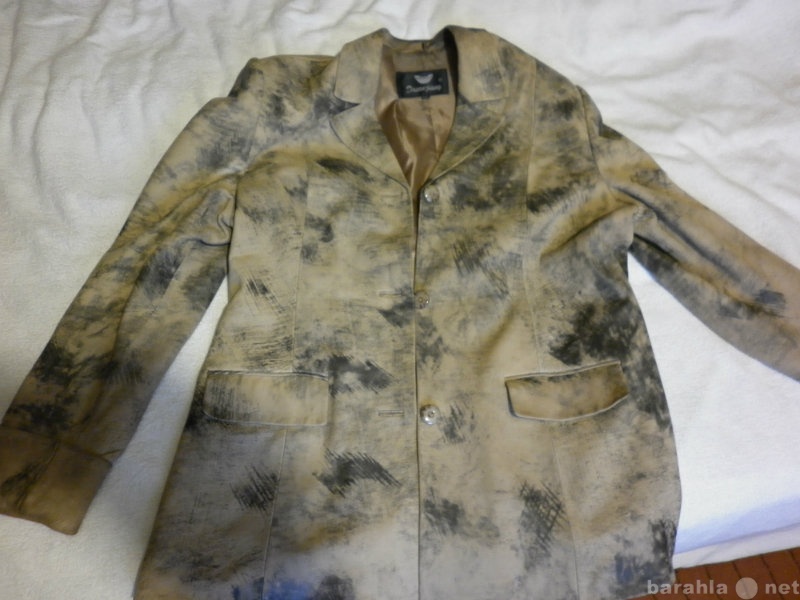 Продам: куртка-пиджак кожаная