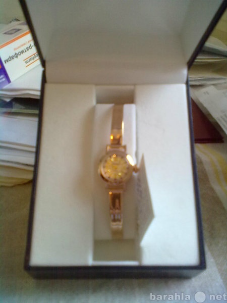 Продам: Новые золотые женские часы  Мак Тайм.на