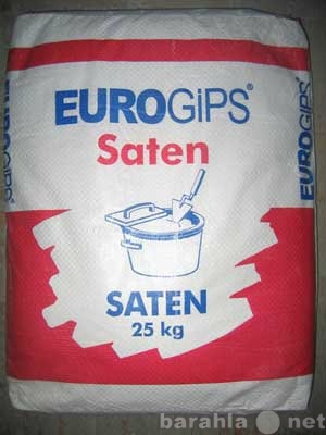 Продам: Шпатлевка гипсовая EUROGIPS SATEN 25кг.