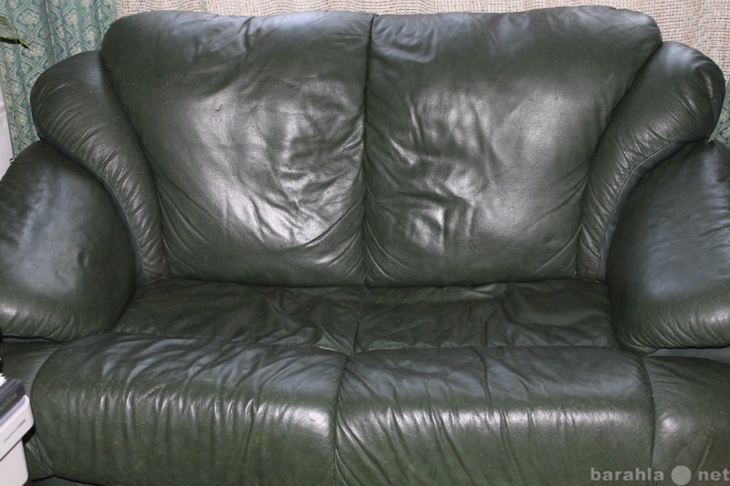 Продам: Кожаный диван-кровать (пр-во Финляндия)