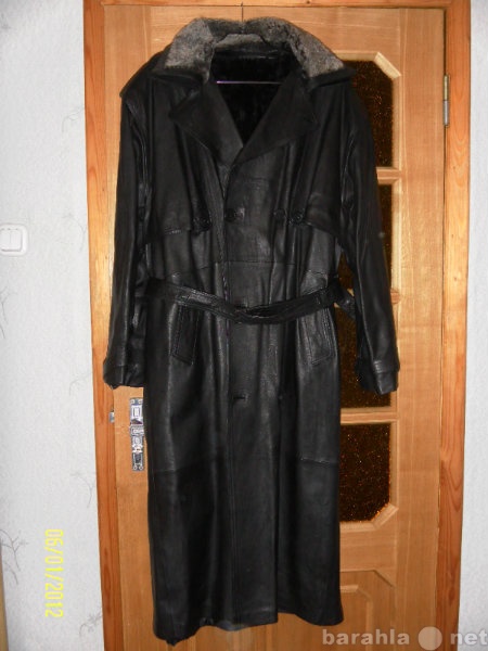 Продам: Кожанное плащ-пальто из натуральной кожи