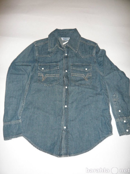Продам: Новая джинсовая рубашка рост146