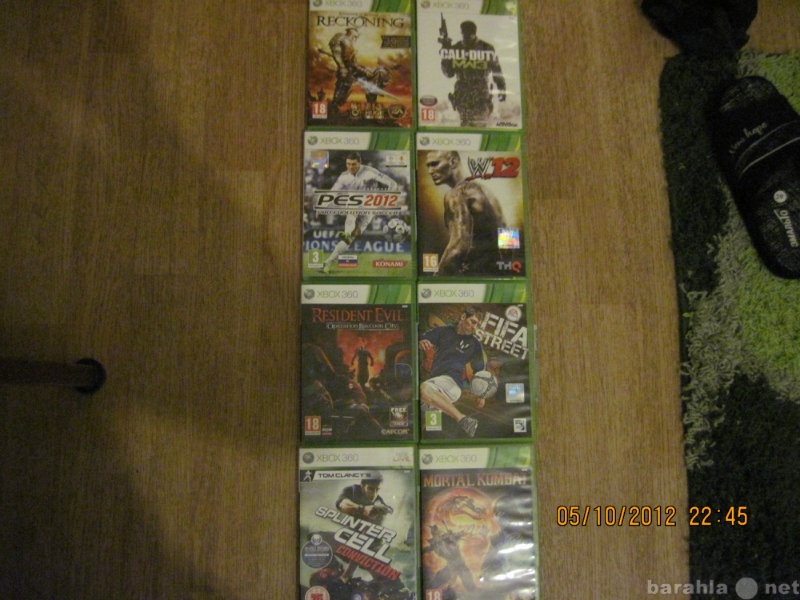Продам: 8 лицензионных диска на Xbox 360