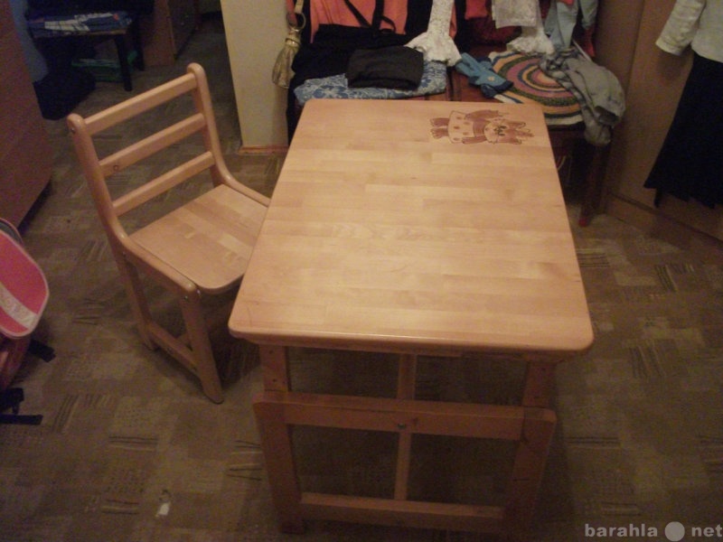 Продам: детский стол и стульчик