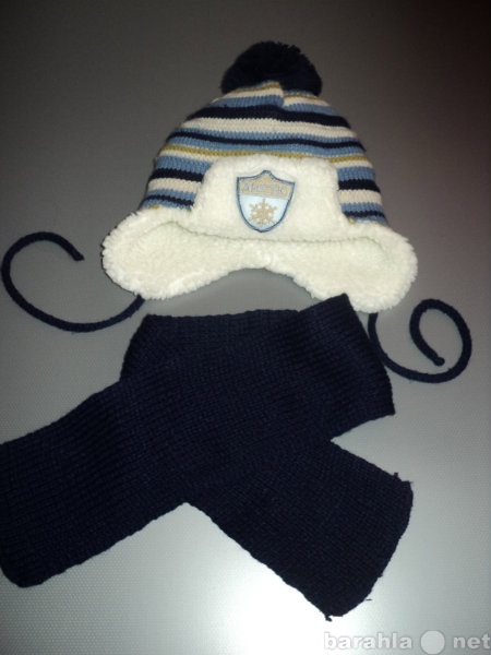 Продам: Зимняя шапочка и шарф размер 46