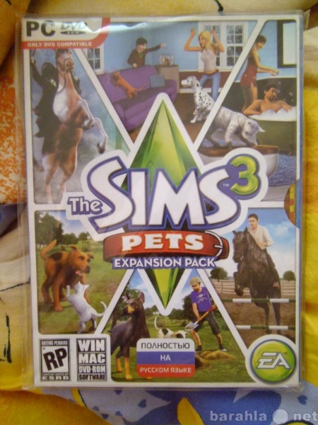 Продам: Игра Sims 3 Pets Expansion pack(питомцы)