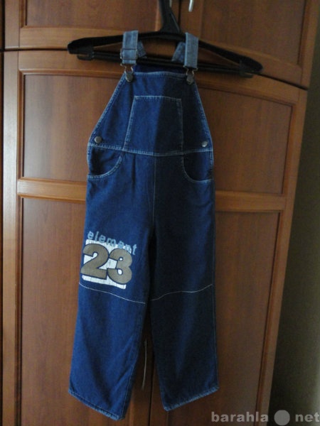 Продам: Комбинезон джинсовый на флисе  116/122