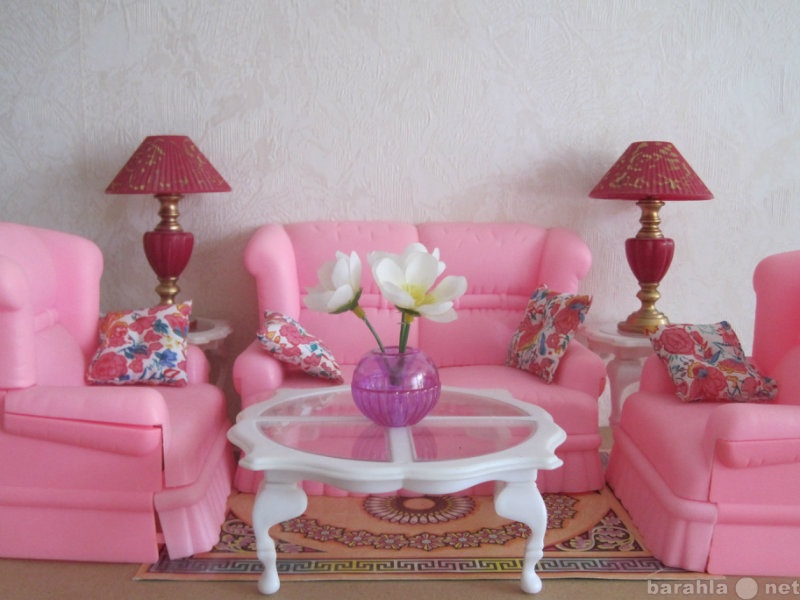 Продам: набор мебели для барби гостинная