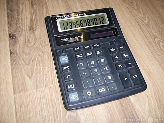 Продам: Калькулятор «CITIZEN» SDC – 888 HB, 12 р