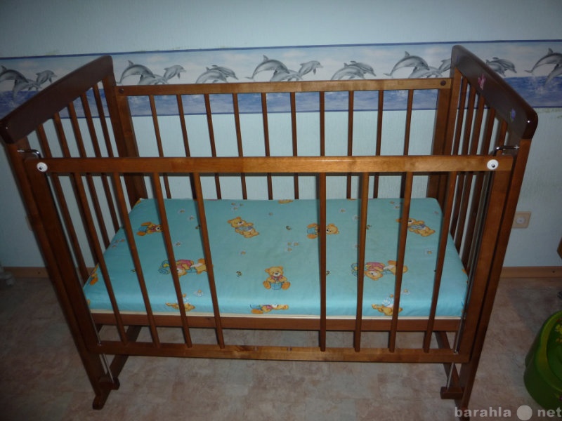 Продам: детская кроватка +матрас