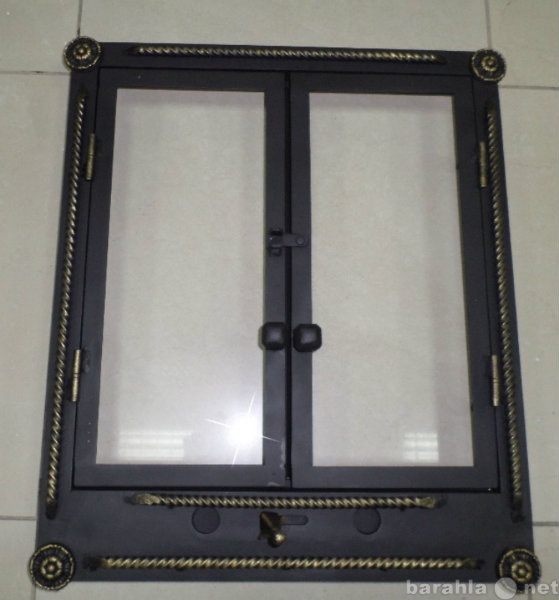 Продам: Каминные дверцы со стеклом
