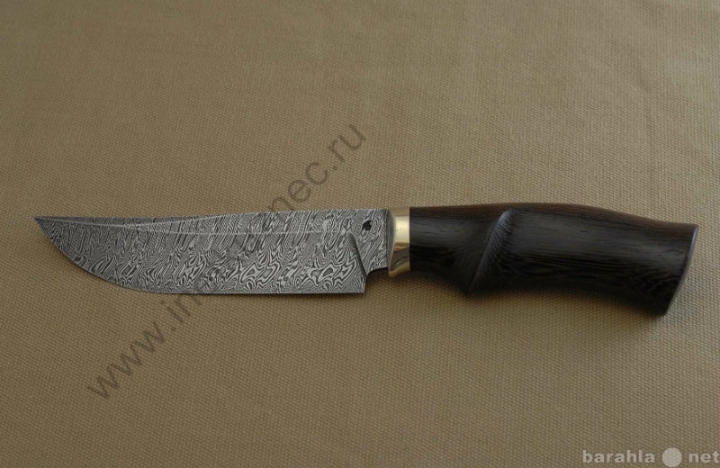 Продам: Охотничий разделочный нож БАЙ (дамаск)