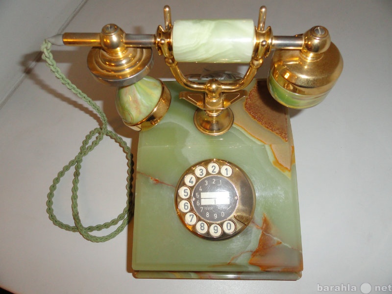 Продам: Настольный ретро-телефон  из Оникса