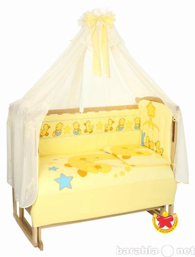 Продам: Комплект в детскую кроватку 7-ми предмет