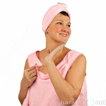 Продам: Халат -полотенце, цвет: розовый
