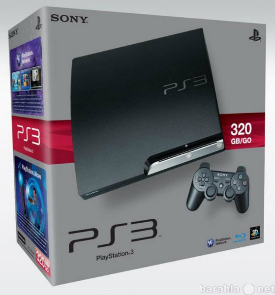 Продам: Sony Playstation3 slim 320Gb на гарантии