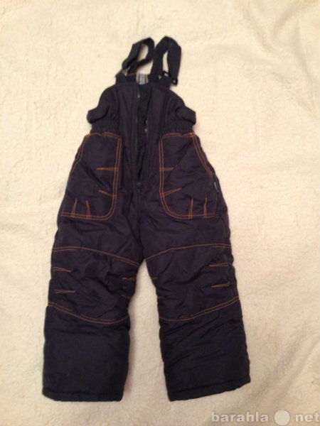 Продам: Теплые зимние брюки С лямками халофайбер