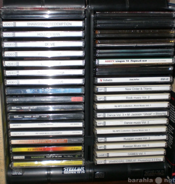Продам: Компакт диски с музыкой и фильмами
