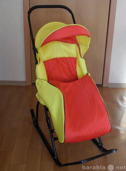 Продам: Детские санки-коляска (сидячие)