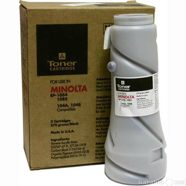 Продам: Тонеры MINOLTA EP-1054, 1085