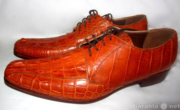 Продам: Стильные мужские туфли из кожи крокодила