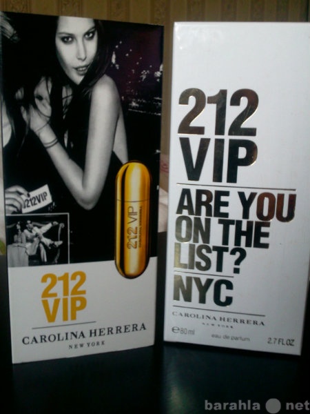 Продам: 212 VIP от Carolina Herrera женский 80ml