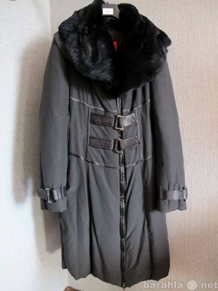 Продам: Черное пальто на пуху