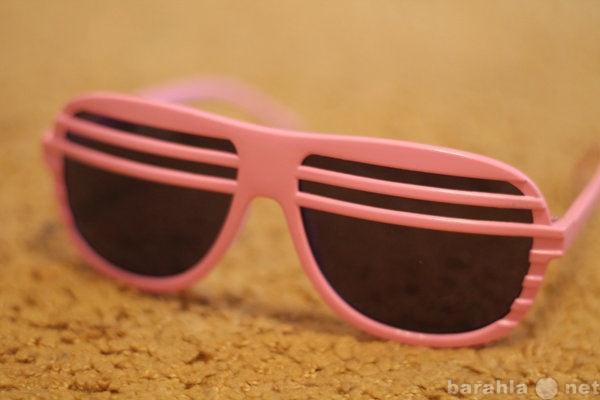 Продам: Розовые очки-жалюзи со стеклами
