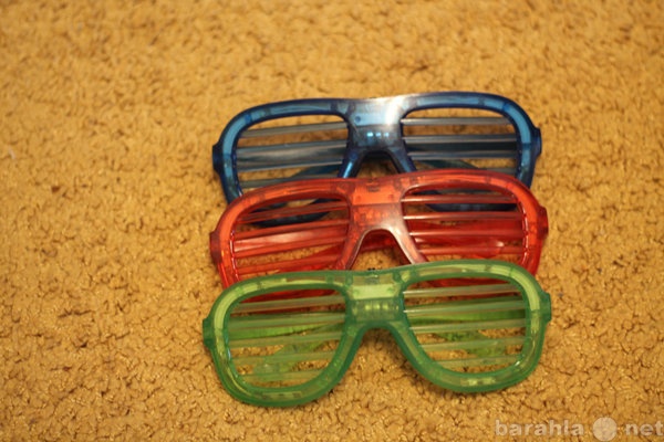 Продам: Разноцветные светящиеся очки-жалюзи