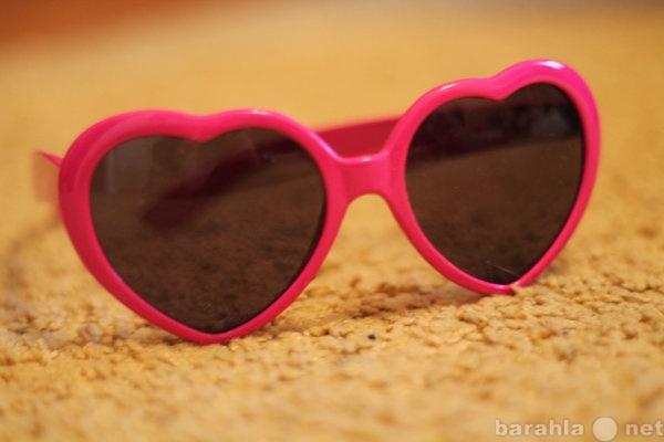 Продам: Розовые очки-сердечки