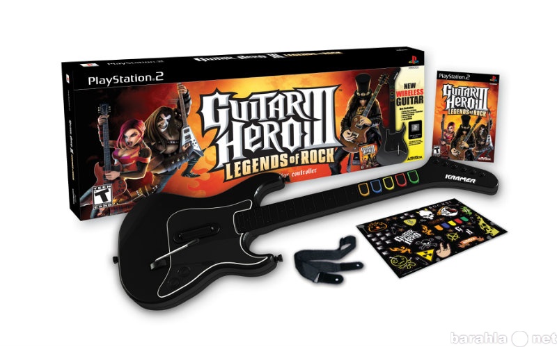 Продам: Guitar Hero III Legends of Rock для PS2