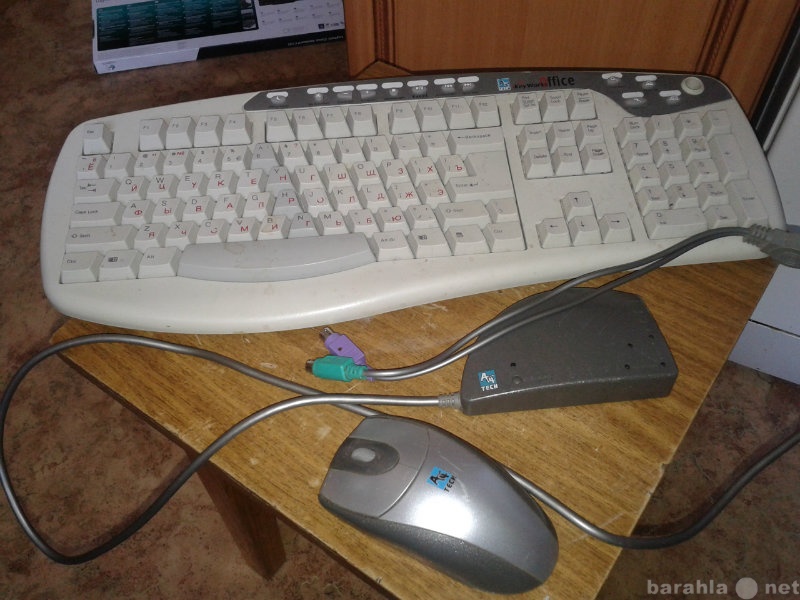 Продам: клавиатура+мышь a4-tech, беспроводные