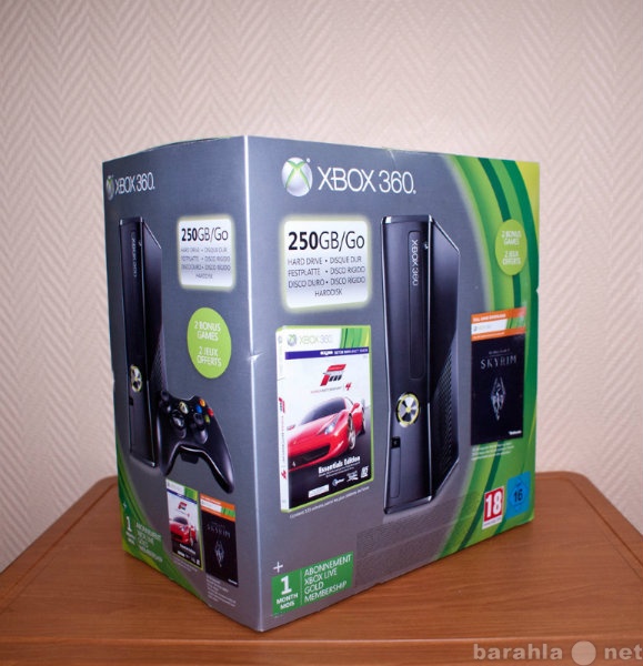 Продам: Xbox 360, 250Gb, полный комплект (новый)