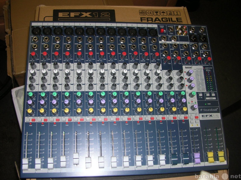 Продам: Soundcraft EFX12 Микшерная консль