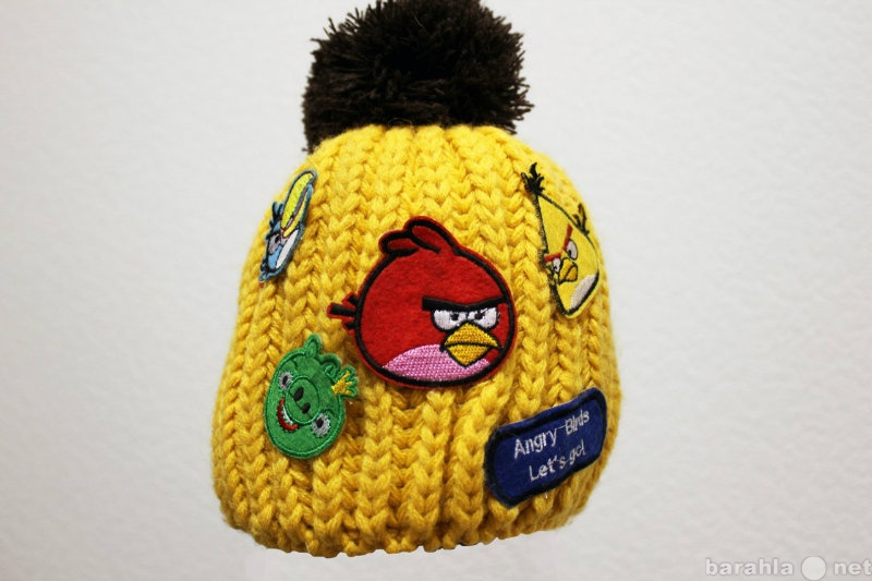 Продам: Вязанная шапка Angry Birds. Новая!